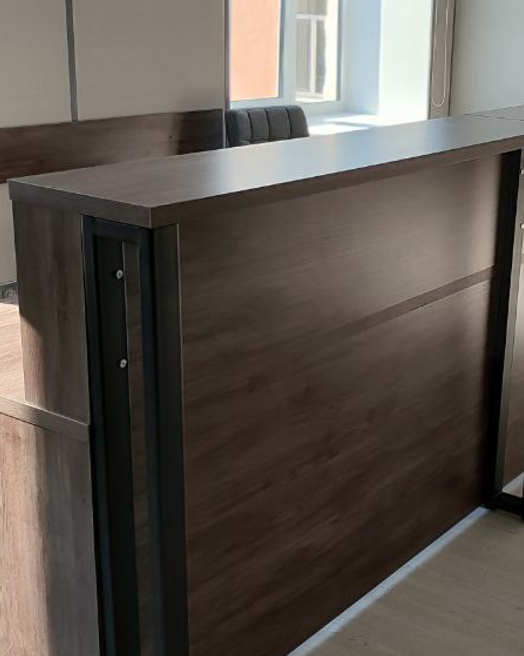 Зона ресепшн для Торговой палаты по индивидуальному проекту